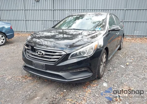 2015 Hyundai Sonata Sport z USA, uszkodzony, nr VIN 5NPE34AF8FH051801